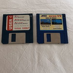 Retro 3.5" δισκέτες πακέτο 6 μεταχειρισμένες, Amiga και USER συλλεκτικές