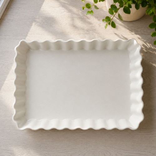 Apilco France Porcelain Bakeware like new, 20×30 cm