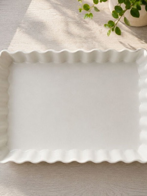 Apilco France Porcelain Bakeware like new, 20×30 cm