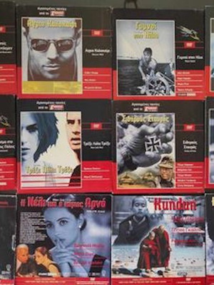 Κινηματογραφικές ξένες ταινίες DVD σαν καινούργιες, πακέτο 60