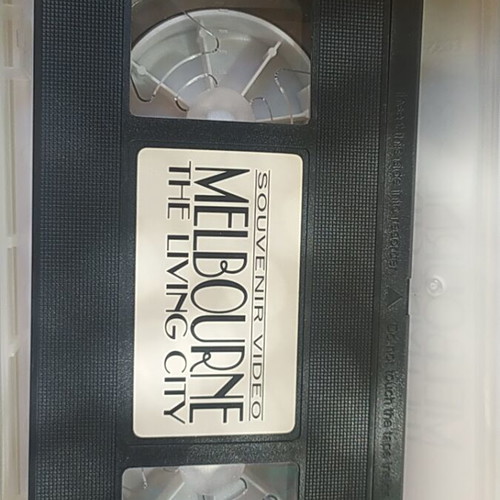 Melbourne The Living City VHS tape