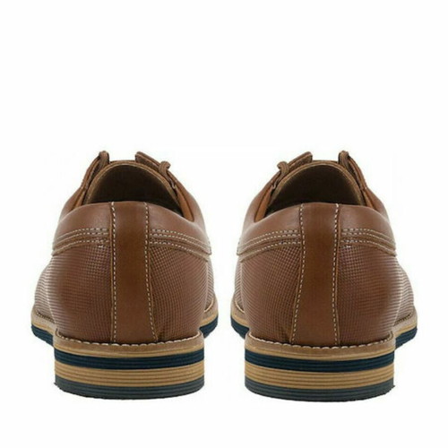 Robinson leather shoes size 39 like new, brown casual