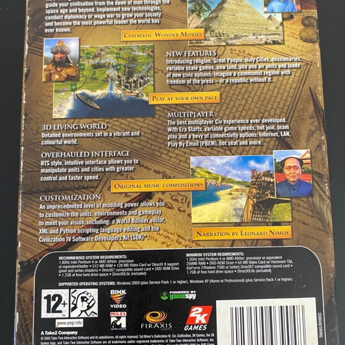 PC Game Civilization IV used, functional