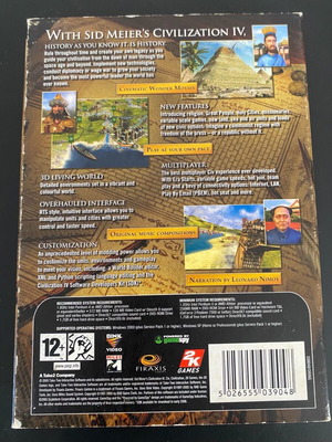 PC Game Civilization IV used, functional