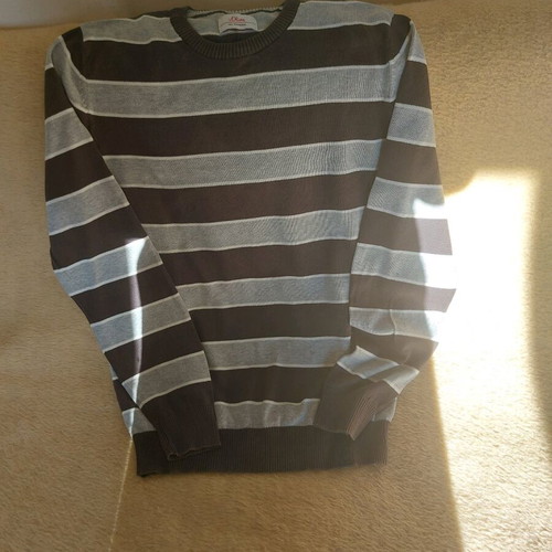 Men's cotton striped S.Oliver shirt like new