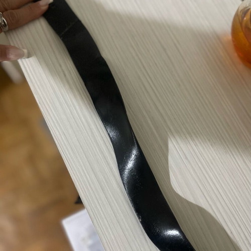 Vintage Richmond belt used, leather, size 120cm