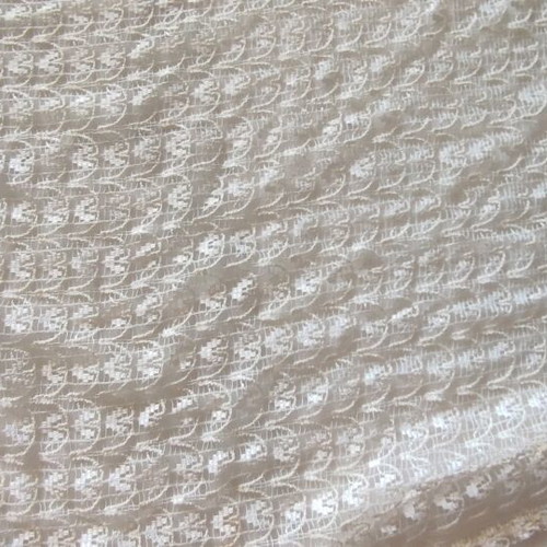 Embroidered curtain set like new, 3 pieces for kitchen