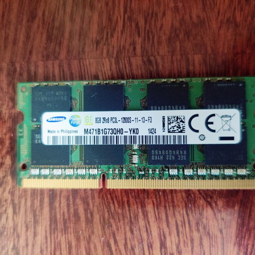 Samsung DDR3 1x8GB Laptop RAM Memory 12800S 1600MHz Like New