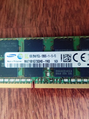 Samsung DDR3 1x8GB Laptop RAM Memory 12800S 1600MHz Like New
