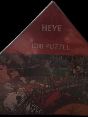 Puzzle set of 3, 1000 pieces, new