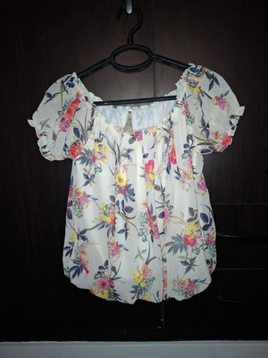 Floral blouse, size S