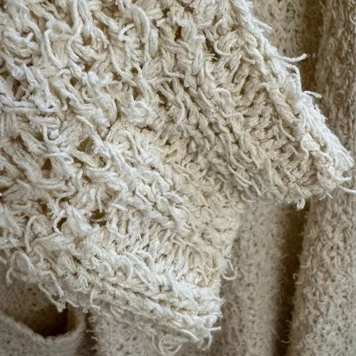Massimo Dutti long knitted cardigan like new, beige