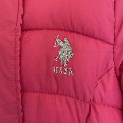 U.S. Polo Assn. girls' pink jacket 7-8 years like new