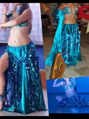 Κουστούμι χορου οριενταλ Belly dance costume oriental