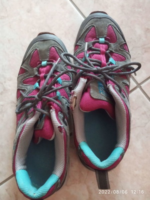 Karrimor women's hiking shoes used, size 41, purple