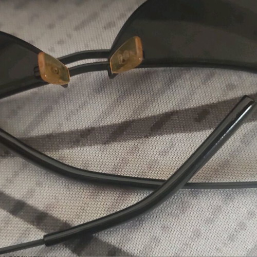 Dolce and Gabbana D&G Swarovski sunglasses used, black