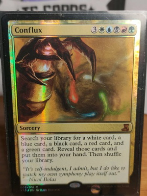 Conflux Magic the Gathering foil κάρτα