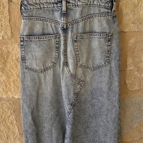 Weekday Scottsdale denim maxi dress like new, size S