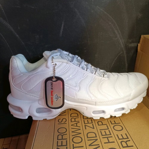 Nike Air Max TN Triple White sneakers new, sizes 43-45