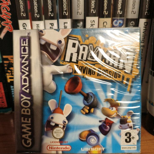 Rayman Raving Rabbids Game Boy Advance new Italian sealed