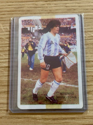 Κάρτα Diego Maradona Αργεντινή Μουντιάλ Μεξικό 1986 μεταχειρισμένη