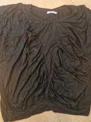 Women's top used, size L, black