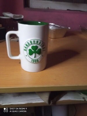 Panathinaikos Mug new, excellent condition, official replica