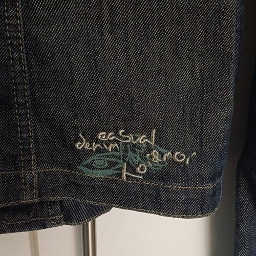 Toi&Moi women's denim jacket used, dark blue, size M