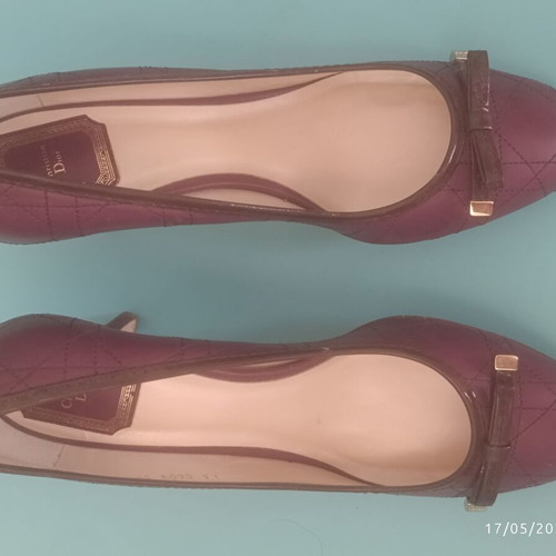 Dior purple pumps size 39 like new