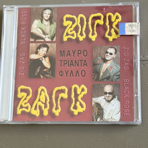Zig Zag Black Rose CD new, laiko