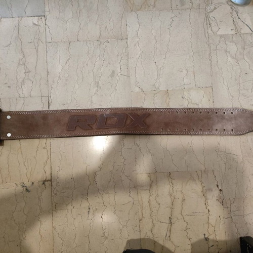 RDX powerlifting gym belt 115 cm like new, leather