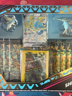 Pokemon TCG: Crown & Zenith Shiny Zacian Premium Figure Collection - Sealed