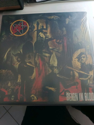 Lp δίσκος βινυλίου Slayer Reign In Blood καινούργιο, 33rpm