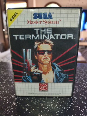 The Terminator Sega Master System παιχνίδι μεταχειρισμένο με manual