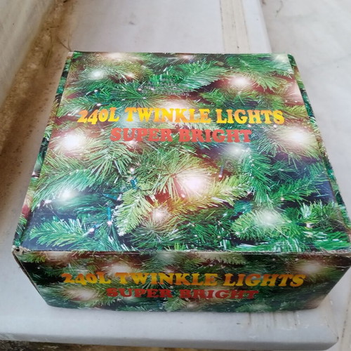 240 white Christmas lights