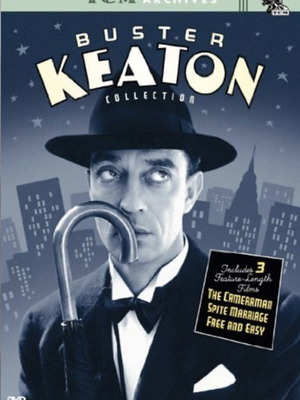 Buster Keaton Collection DVD like new, 3 classic films