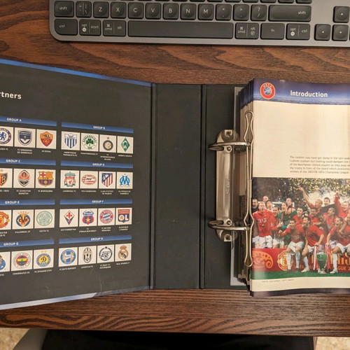 Champions League Statistics Handbook 2008/2009 σαν καινούργιο