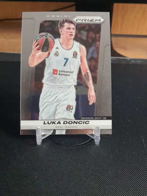 Panini Prizm Euroleague Luka Doncic Season 2017-18 like new