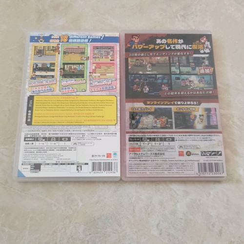 Nintendo Switch Kunio-Kun The World Classic Collection and River City Rival Showdown like new
