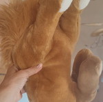 Stuffed animal lion medium sized like new