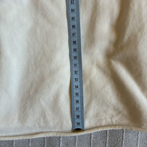 Susy Mix Off-White Midi Dress New 100% Cotton Made in Italy