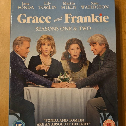 Grace & Frankie DVD like new, seasons 1 and 2 with subtitles