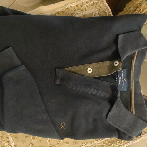 Oxford Company Polo XL used, dark blue, 100% cotton
