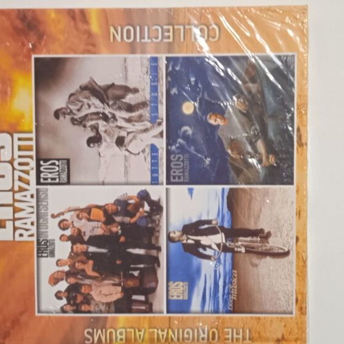 Eros Ramazzoti 4 CDs new pop song collection