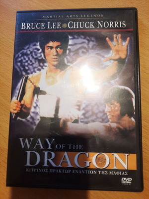 Way of the Dragon DVD like new, action movie with subtitles