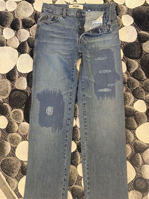 Дънки Moschino като нови, размер 31, синьо