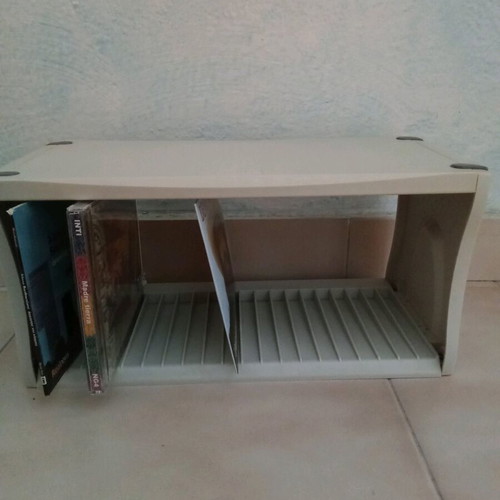 CD storage case set and music CD collection like new