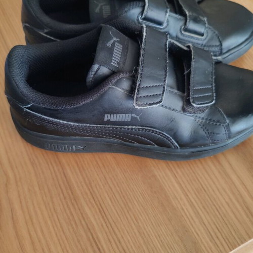 Puma athletic shoes used, size 34, black