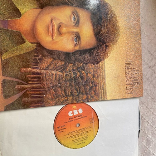 Joe Dassin Le jardin du Luxembourg vinyl record used
