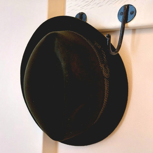 Collins Wien Vintage Fedora Hat Like New, Made in Austria, Black